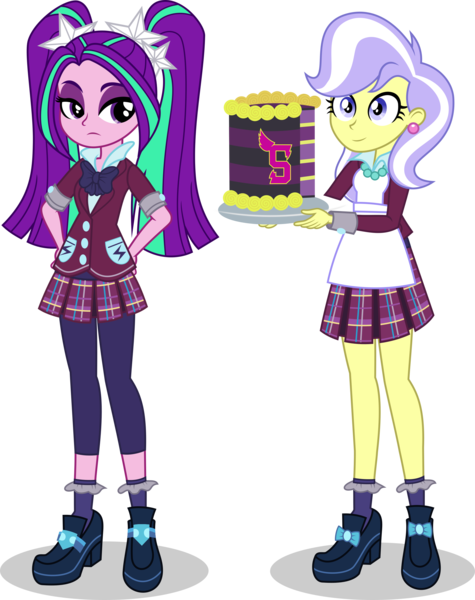 Aria Blaze, Artist - Aria Blaze Crystal Prep (475x600)