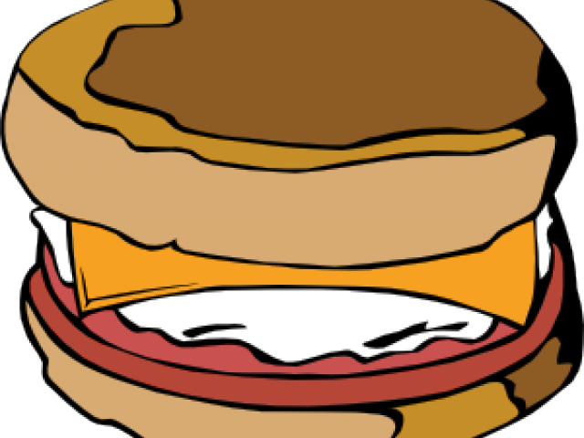Breakfast Sandwich Cliparts - Breakfast Sandwich Clip Art (640x480)