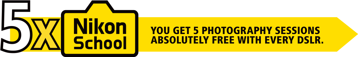 Welcome To The Nikon School - Nikon School 5x (1164x195)