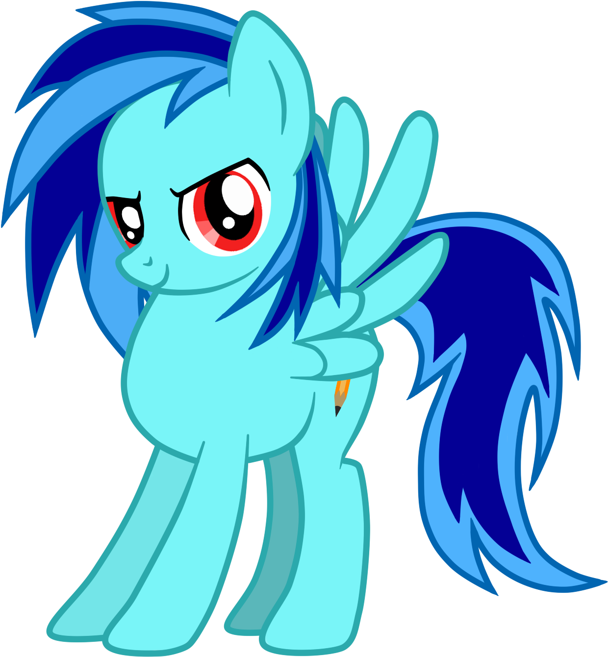 Oc Blue Flames By Theodoresfan - Flame (1400x1400)