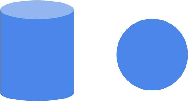 Geometry Same But Different Cylinder Vs Circle - Circle (720x538)