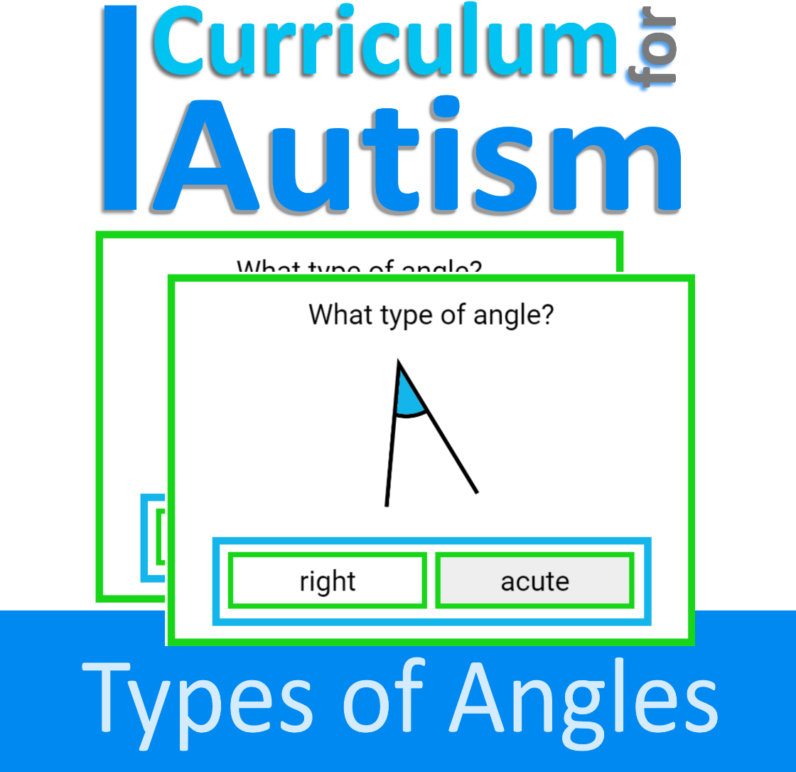 Types Of Angles Geometry Math Cards, Autism, Special - Writing Prompts For Special Education Students (1120x1085)