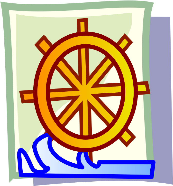 How To Set Use Helm Svg Vector - Ship's Wheel (800x800)