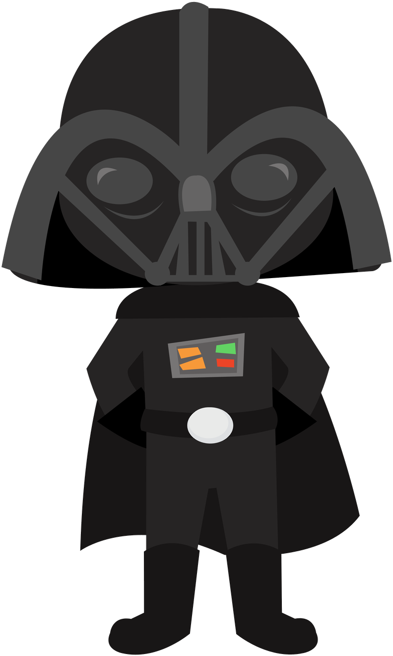 Star Wars Clipart Chibi - Star Wars Characters Clipart (900x1432)
