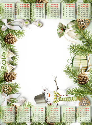 Christmas And New Year Frames - Christmas Day (360x490)