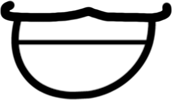 Cat Face Mouth - Battle For Dream Island Mouths (655x398)