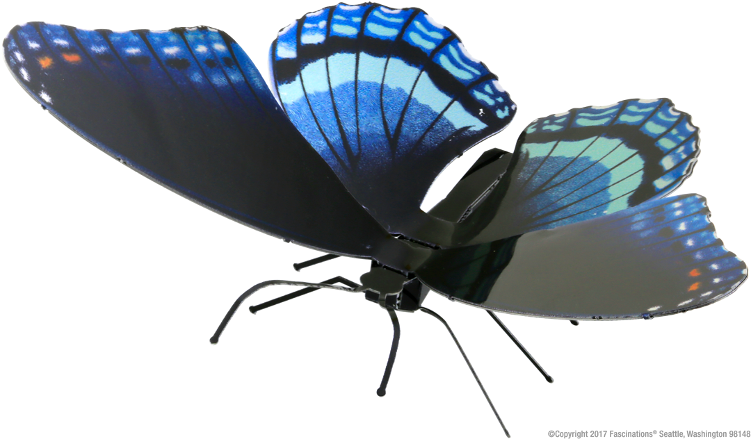 Metal Earth 3d Laser Cut Model Kit Butterfly - Fascinations Metal Earth Butterflies 3d Metal Model (1200x642)