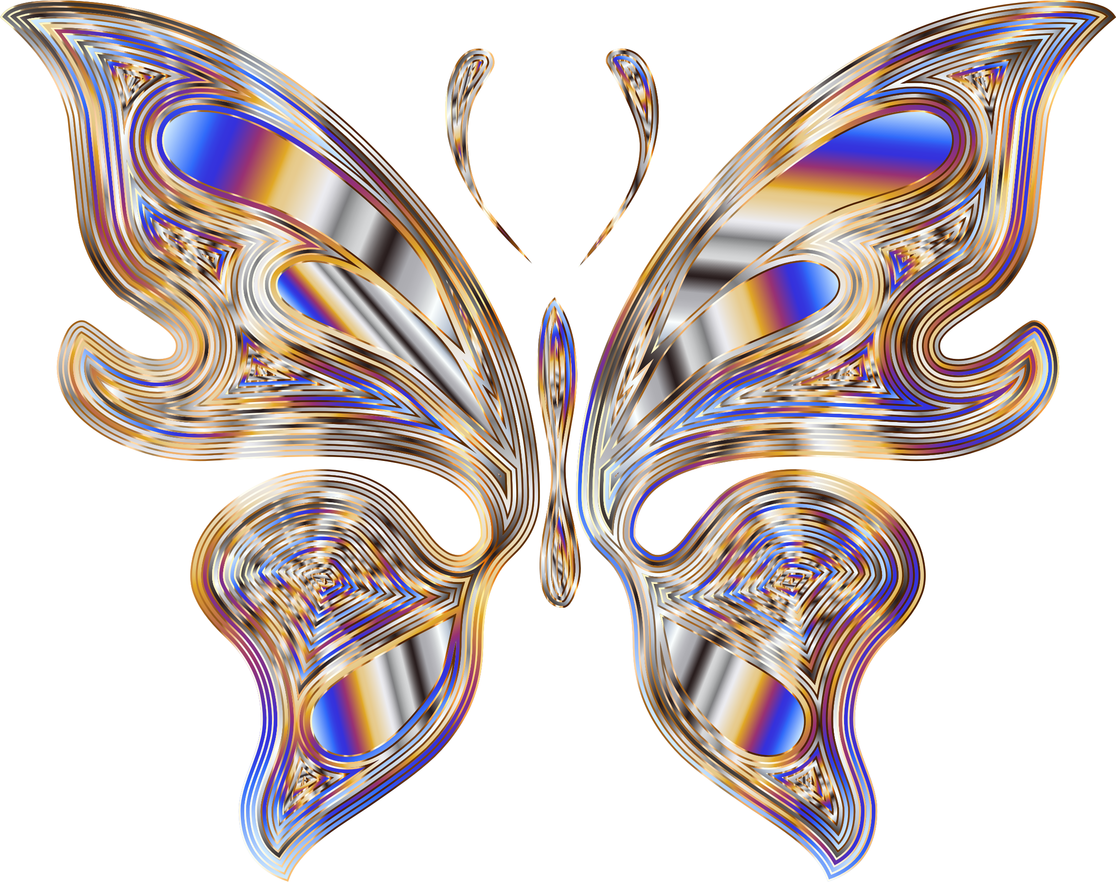 Butterfly 18 No Background - Transparent Background Butterfly Png (2294x1814)