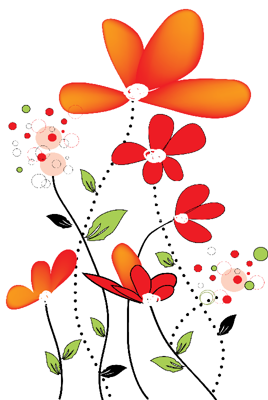 Flores Ilustraciones En Png Para Artesan A Y Dise Os - Flores Dibujo Png (536x800)