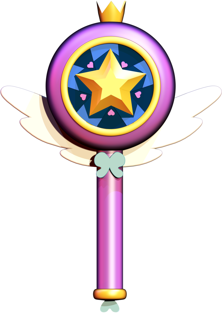 Star Butterfly Wand Season 1 3d Model By Popi01234 - Star Butterly Wand (758x1053)