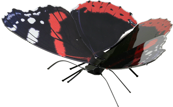 Metal Earth Bugs - Fascinations Metal Earth Butterflies 3d Metal Model (600x600)