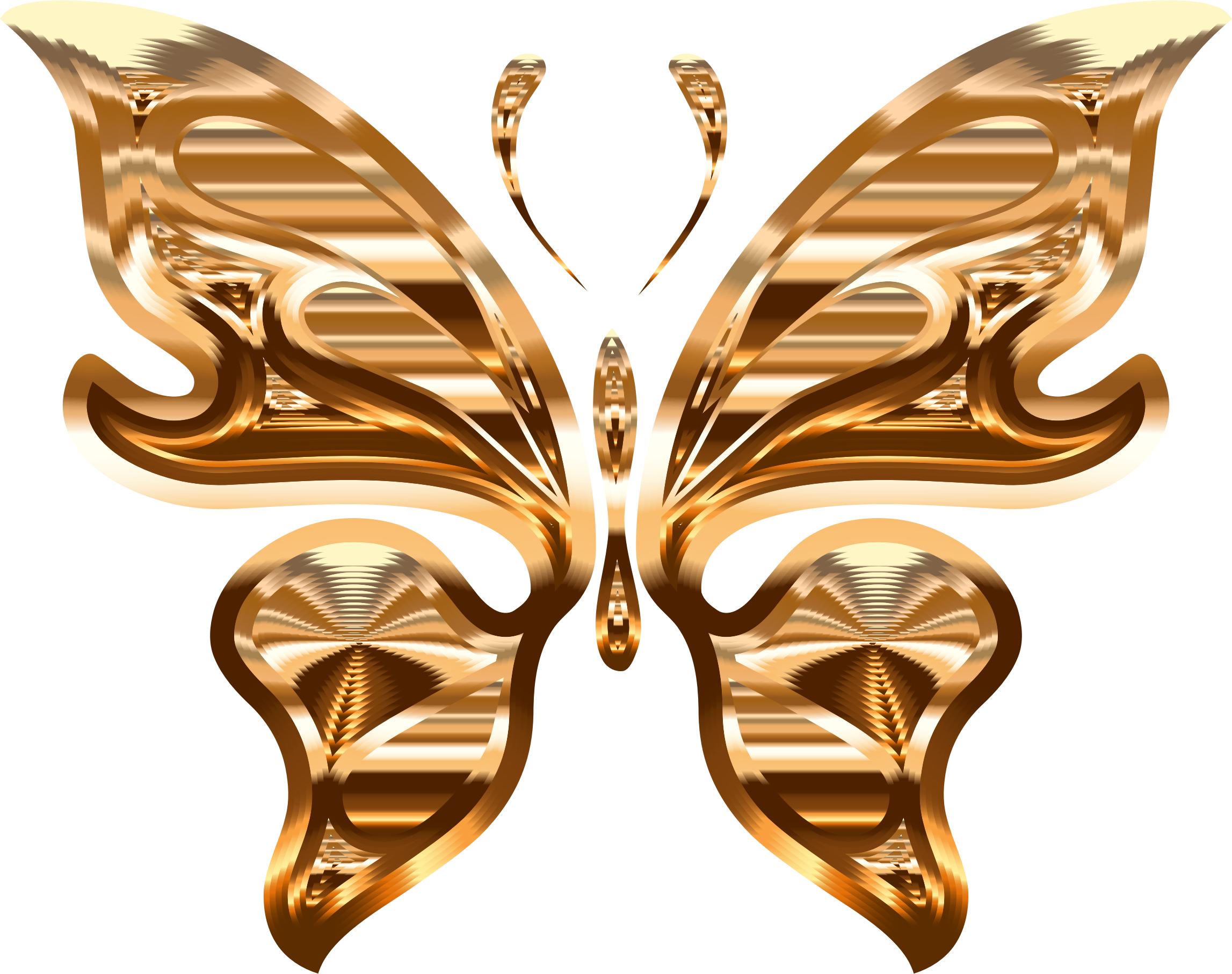 Butterfly 10 No Background - Metal Butterfly Transparent Background (2294x1814)