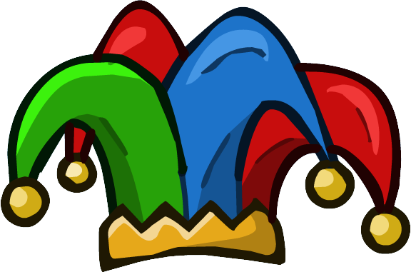 Jester Png - Jester Hat (576x381)
