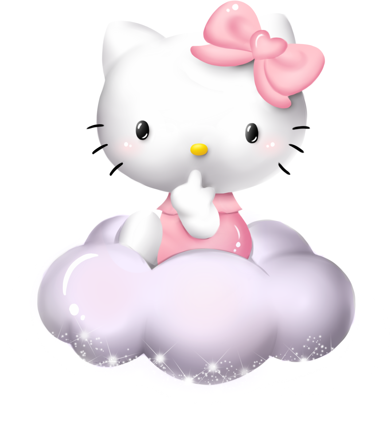 Simple Wallpaper Butterfly Hello Kitty - Hello Kitty (1280x1427)