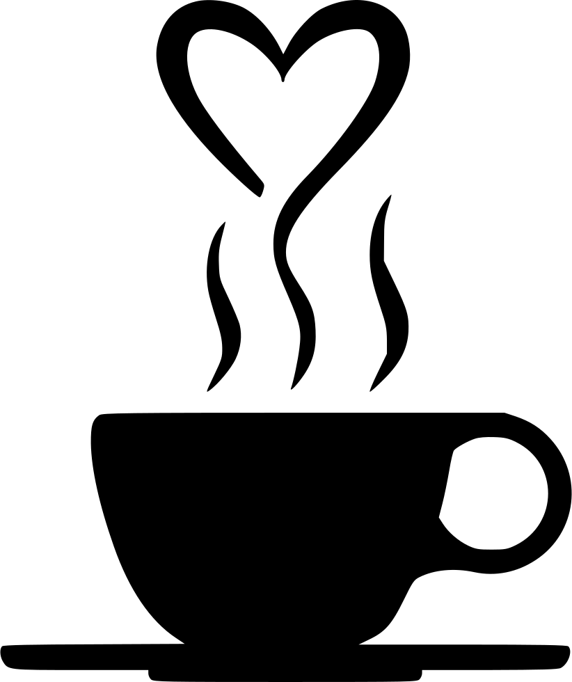 Wispy Smoke - Coffee Cup Svg Heart (822x980)