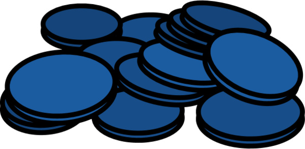 Vector Clip Art - Coin (600x293)