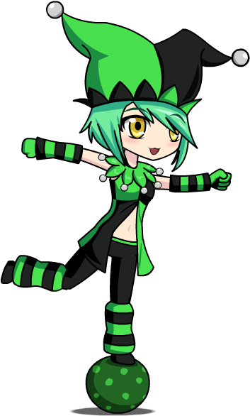 Jester [anime Gacha] By Lunimegames - Anime Jester (369x600)