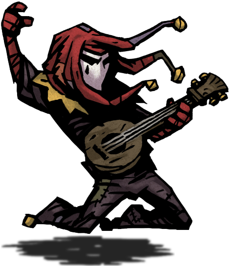 Jester Png - Darkest Dungeon Jester Solo (472x546)