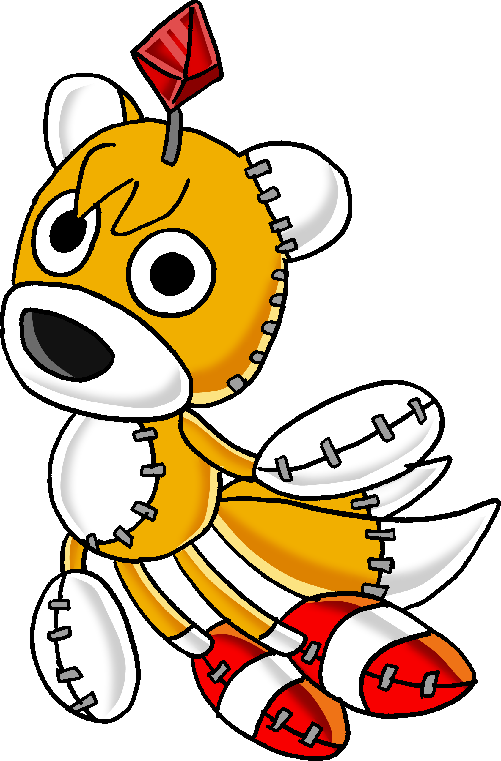 Tails Doll Artwork 1 - Tails Doll Png (1685x2562)