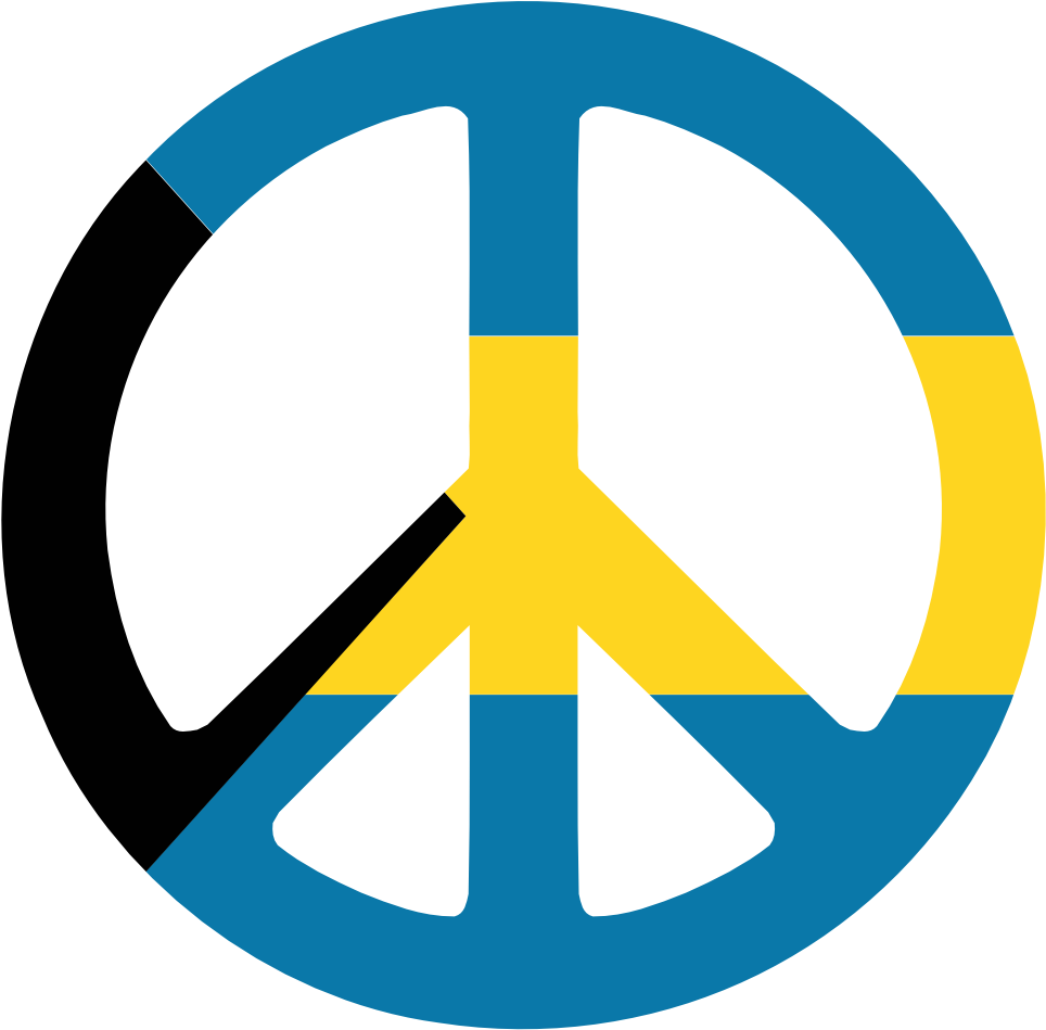 Bahamas Flag - Background Radiation In The Uk (999x999)