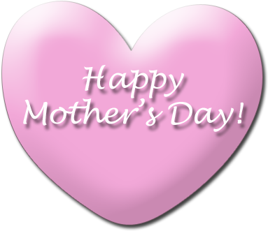 Heart Pink - Hearts For Mother's Day - (400x400) Png Clipart Download