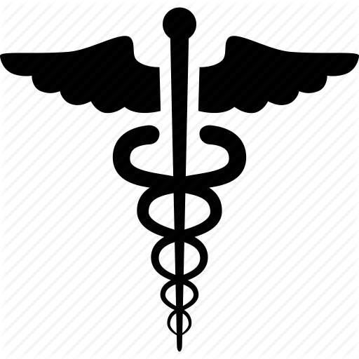 Doctor Symbol Caduceus Png Transparent Images - Doctor Symbol Png (512x512)