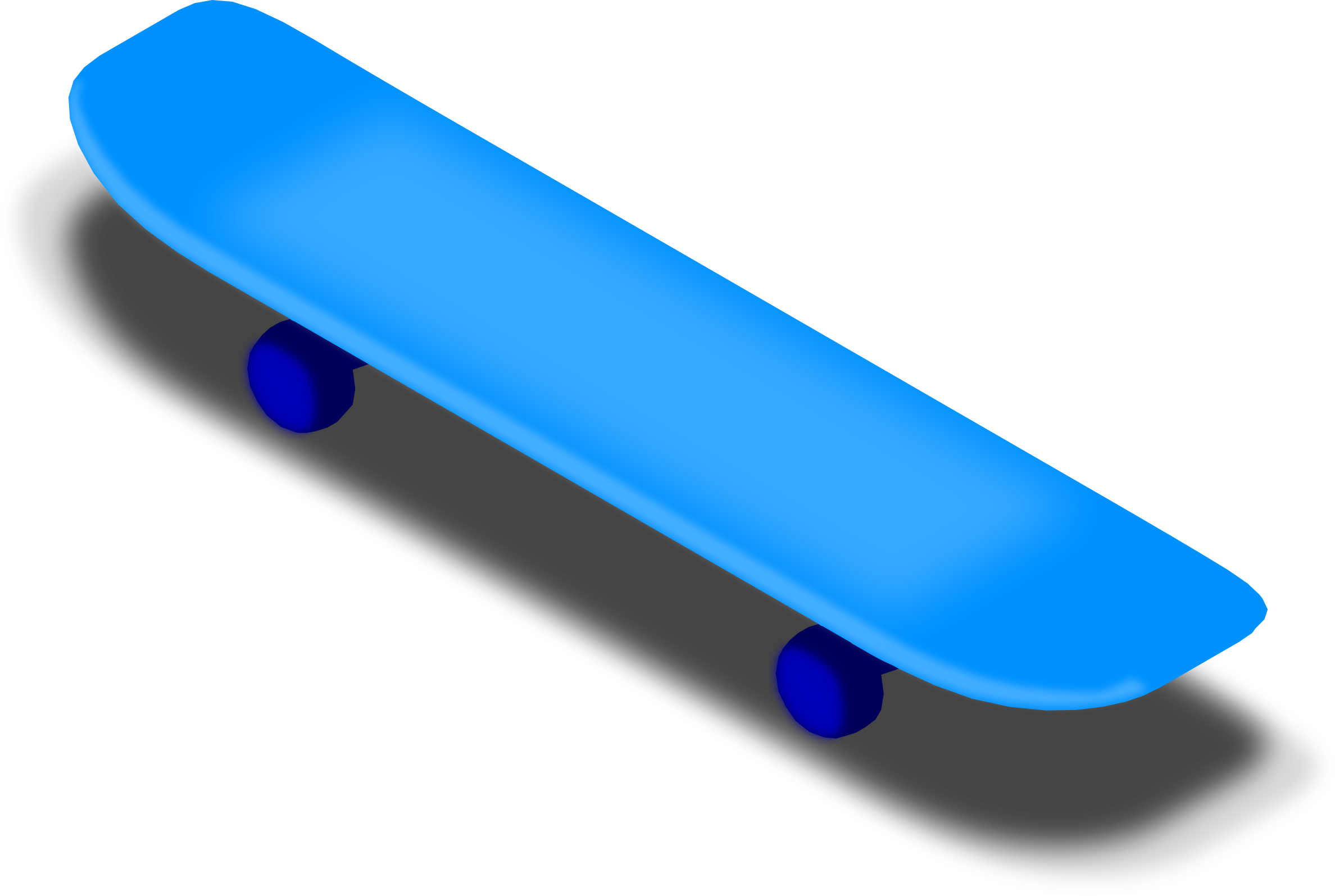 Skateboard - Portable Network Graphics (2376x1595)