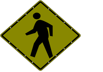 Sale $500 48″ Pedestrian Sign - Dangerous Load Signs (509x300)