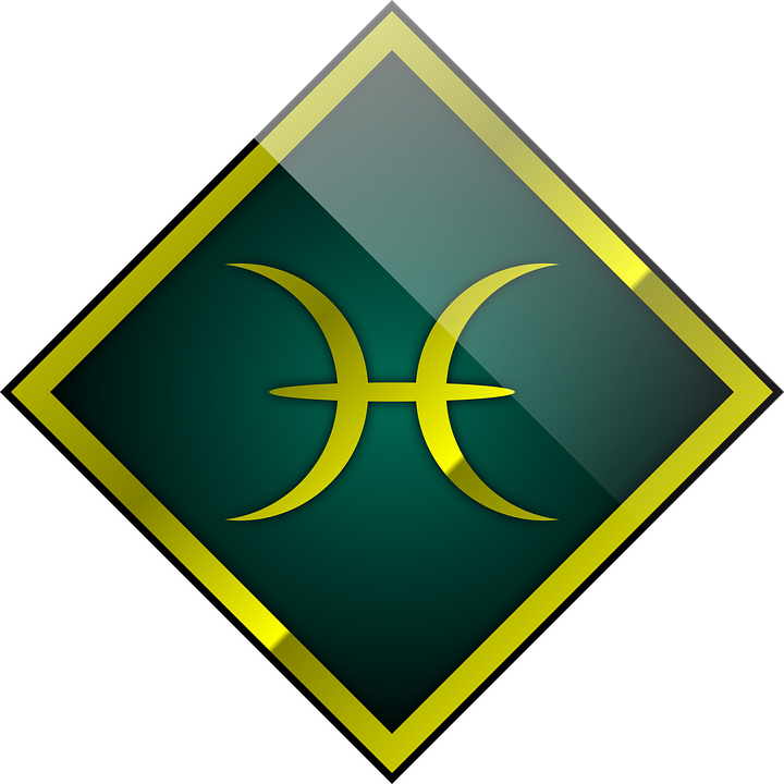 Pisces, Astrology, Horoscope, Zodiac, Sign, Symbol - Pisces Symbol Non Copyrighted (720x720)