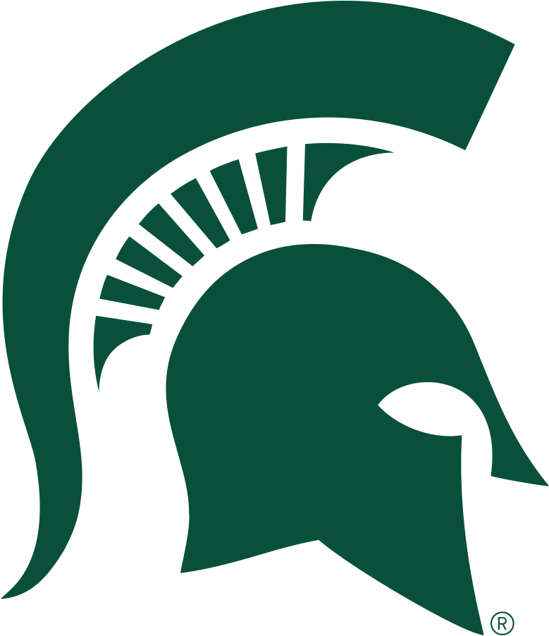 Michigan State Spartans Schedule - Michigan State Spartans Logo (1000x1000)