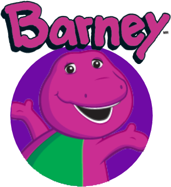 Logo Barney - Barney: Let's Play Together (371x405)