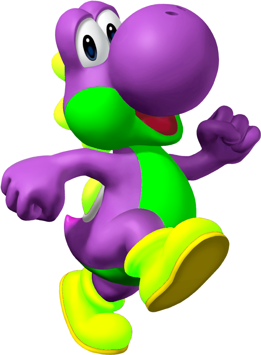 Super Mario Bros Purple Yoshi (900x1194)