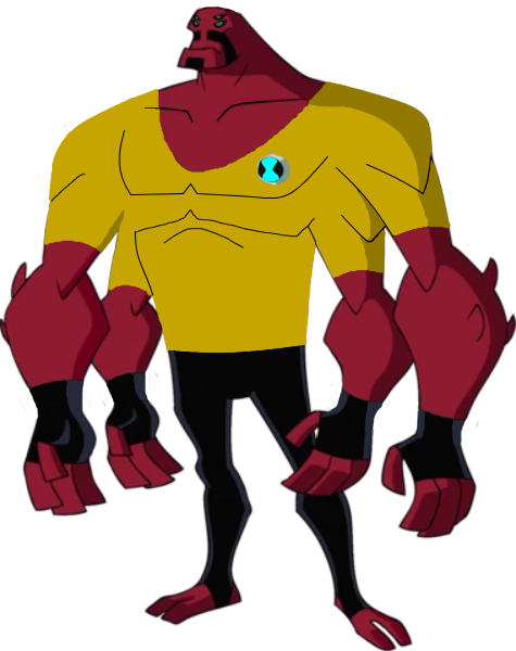 Grant As Four Arms By Auraterrorbird - Ben 10 Four Arms (475x600)