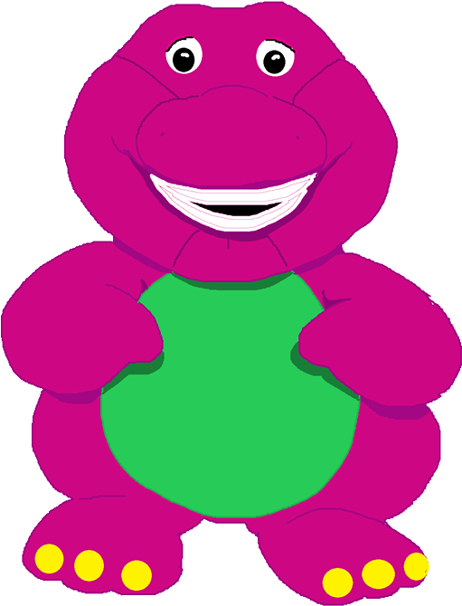 Barney Doll Cartoon 2005-2012 - Barney & Friends (616x721)