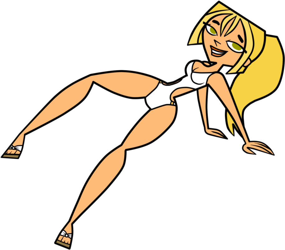 Bridgette's White Swimwear - Cartoon Network (961x832)