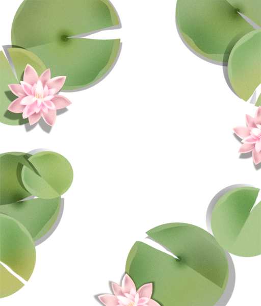 Lily Pads Floating In The Pond - Nursery Rhyme (512x600)