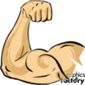 Get Big Daily Inc - Muscle Arm Clipart (400x300)