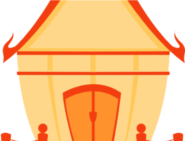 Roof Clipart Thai - House (640x480)