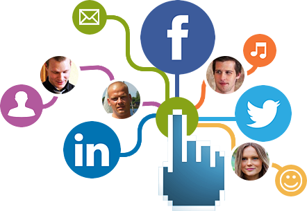 Social Media Png Clipart - Icon Social Media Advertising (442x305)
