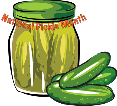 How Did A Pickle Become Associated With Christmas - Pickle Clipart (400x361)