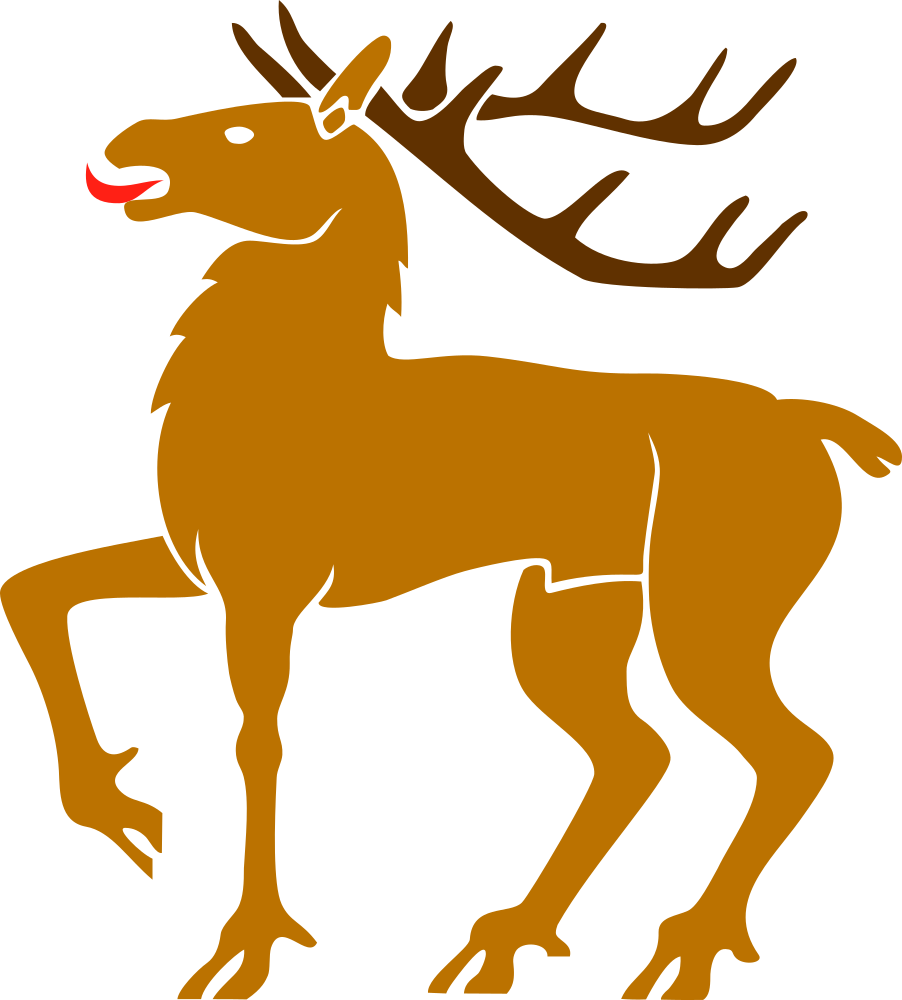 Stag - Stag Clipart (902x1000)