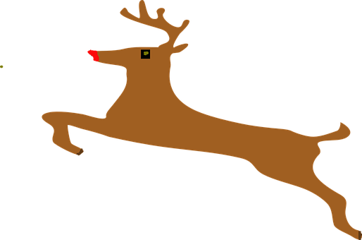 Reindeer, Stag, Deer, Jumping, Animal - Reindeer, Stag, Deer, Jumping, Animal (514x340)