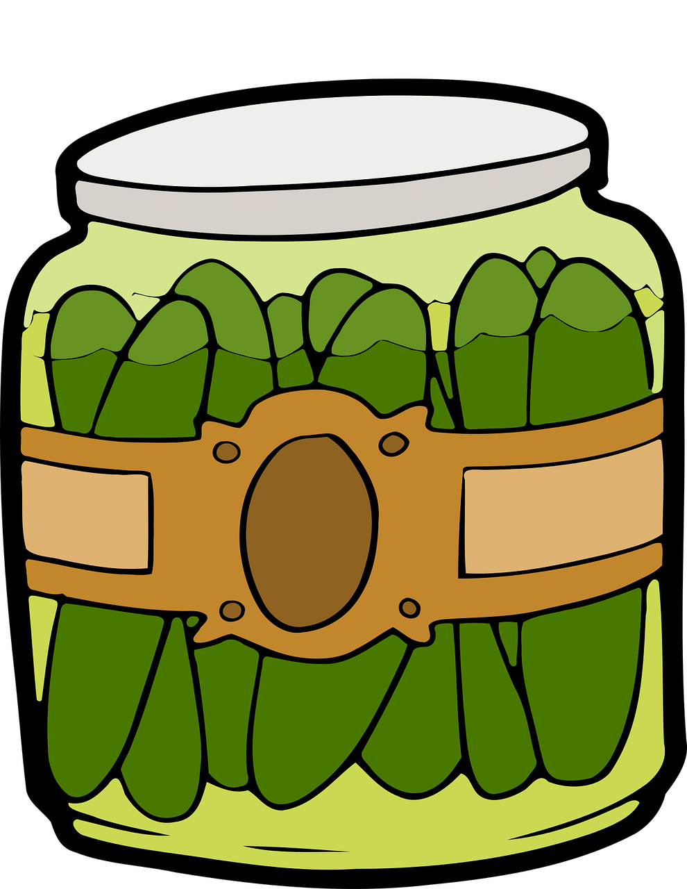 Drink Some Pickle Juice - Pickle Clip Art Free (990x1280)
