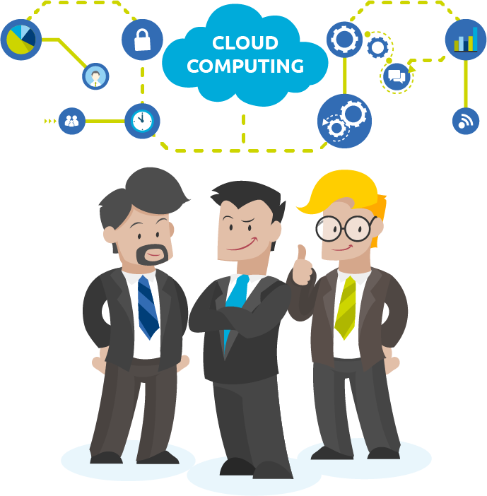 Migration Clipart Group Work - Social Media Team Transparent (689x702)