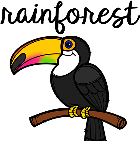 Rainforest - Question Et Reponse De Le Toucan (500x500)