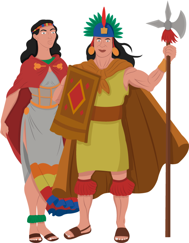 Incas - - Cartoon (743x883)