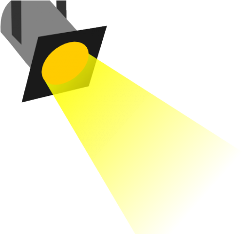 Light Clipart Spot - Spot Light Clip Art (640x480)