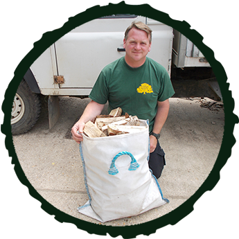 Bag Of Firewood - Firewood (345x359)