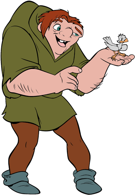 Hunchback Of Notre Dame Png (450x625)