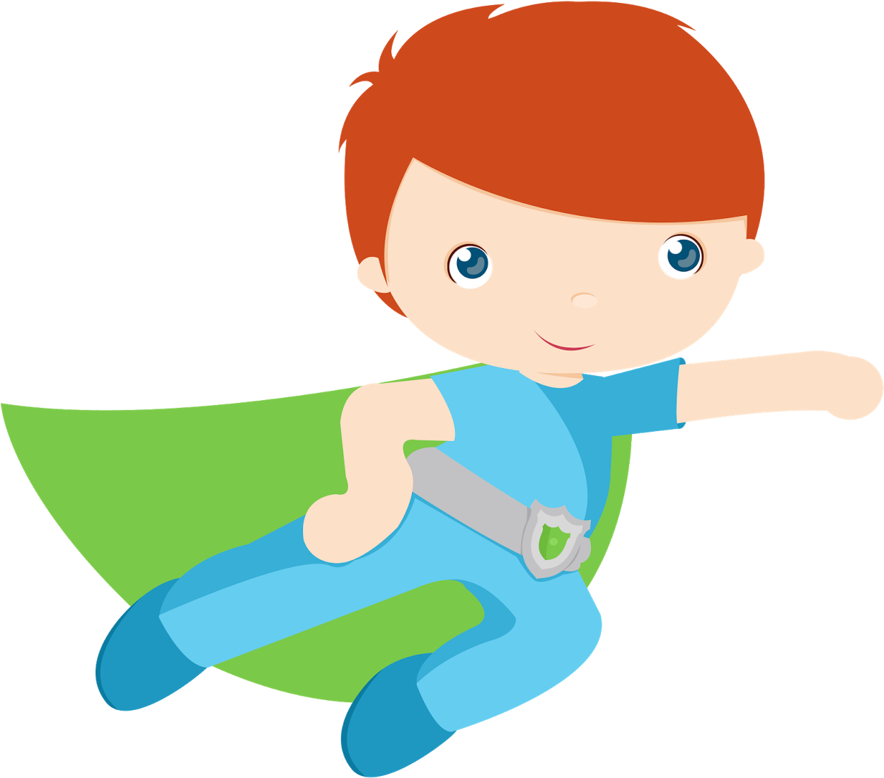 Kids Dressed As Superheroes Clipart - Superhero (1600x1177)